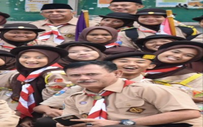Ulang Tahun Pramuka di SMAN 11 Tangerang